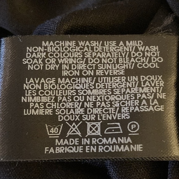 Precis Black Fuchsia White Cap Sleeve Ruched Boat Neck Midi Length Dress - Sz 10 - Picture 11 of 13